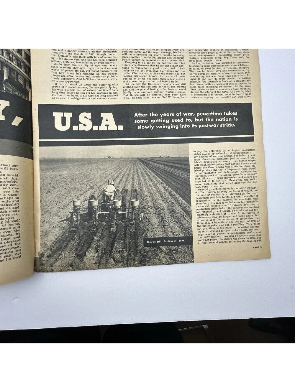 1945 YANK The Army Weekly Magazine Final Issue Honorable Discharge Cover Vol.4